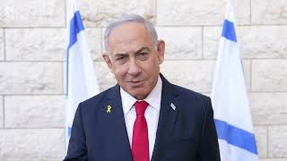 ראש הממשלה נתניהו: ״אנחנו נמשיך להכות בחיזבאללה. מי שיש לו טיל בסלון ורקטה בגראז׳ - לא יהיה לו בית״ (עדכוני משרד ראש הממשלה) - התמונה מוצגת ישירות מתוך אתר האינטרנט יוטיוב. זכויות היוצרים בתמונה שייכות ליוצרה. קישור קרדיט למקור התוכן נמצא בתוך דף הסרטון