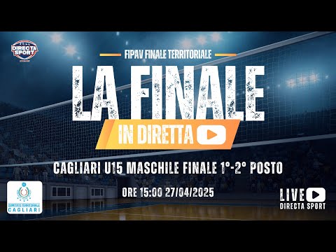 Fipav Finale Territoriale Cagliari U15M Finale 1°-2° posto - Cortoghiana-Cus Cagliari (0-3)