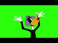 Daffy Duck My Piggy Banks Been Stolen Green Screen Chroma Key