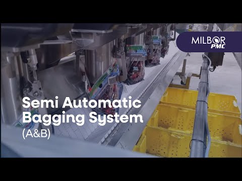 Semi-automatic bagging system by A&B | Milbor PMC