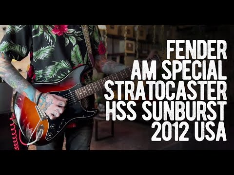 Fender American Special Stratocaster HSS with Rosewood Fretboard 2010 - 2018 - 3-Color Sunburst image 5