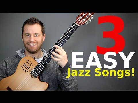 3 Easy Jazz Songs -  For People Who Don't Play Jazz!