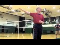 The Art of Coaching Volleyball - 6 Skills Overview- Serving part 1