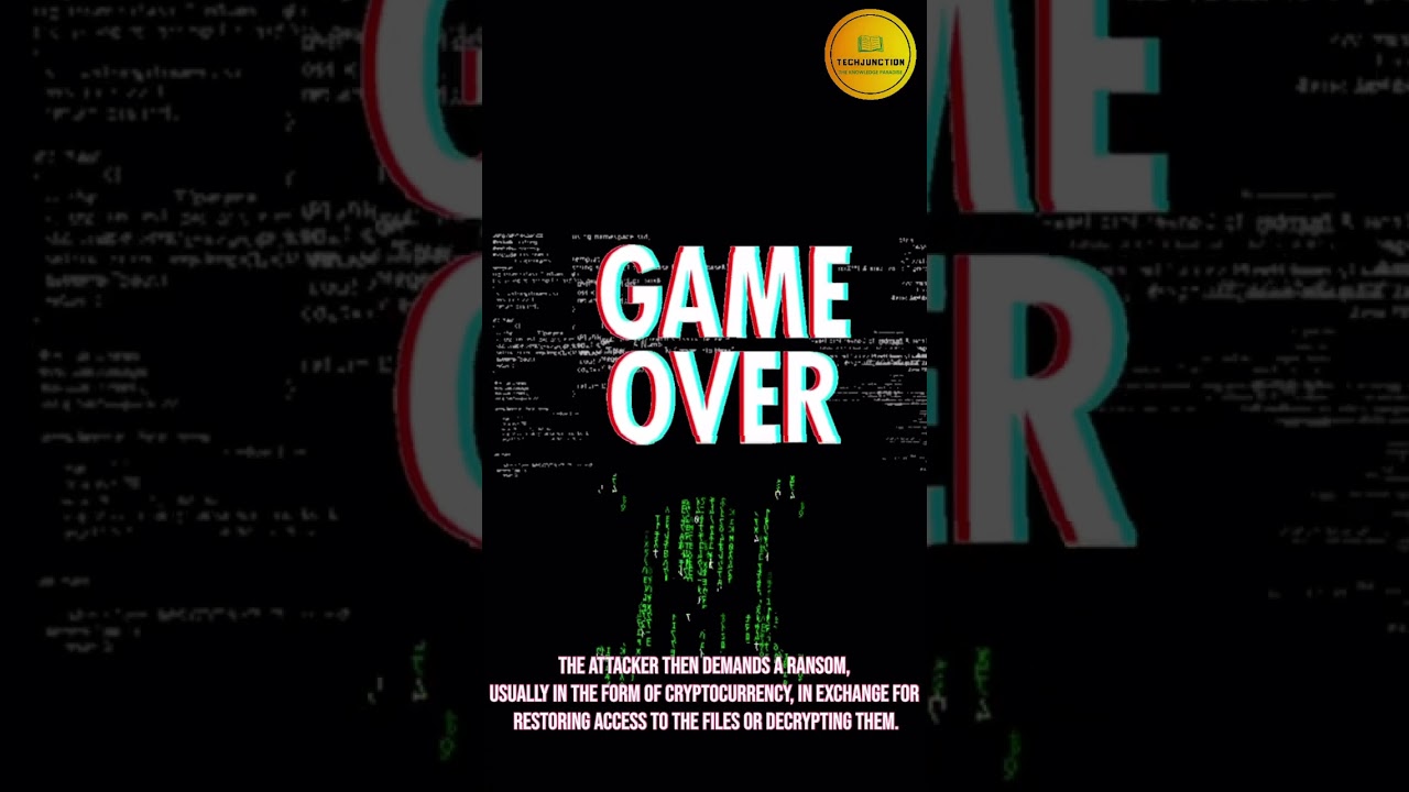 Ransomware attack#computer #cybersecurity #cybercrime