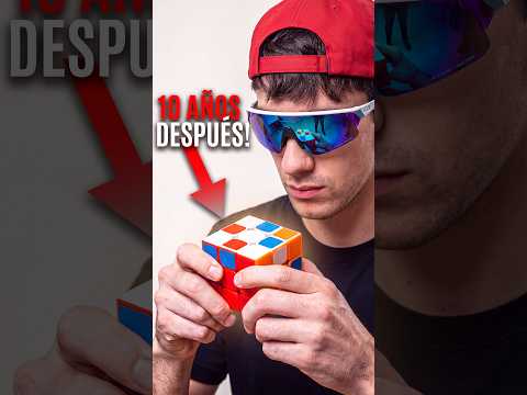 Intentó Resolver El Cubo 10 años Después! 😲(CyanSandwich) #usa #mexico #españa
