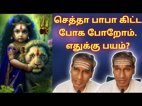 செத்தா பாபா கிட்ட போக போறோம். எதுக்கு பயம்? Tamil Murli 13 September 2023 - BK Saravana Kumar