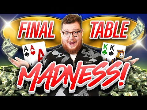 2 HIGH STAKES POKER FINAL TABLES! $770 AND $530 BOUNTY BUILDER!
