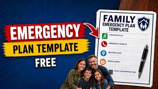 The FREE Emergency Plan Most Families Forget