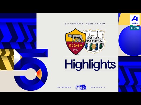 Roma 1927-CDM Futsal 5-3 | Goals and highlights | Matchday 13 | Serie A KINTO 2025/2026