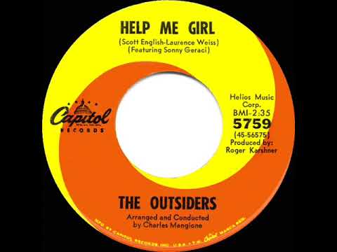 1966 HITS ARCHIVE: Help Me Girl - Outsiders (mono 45)