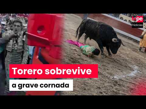 Áncash: torero español resulta gravemente herido tras una cornada en el cuello