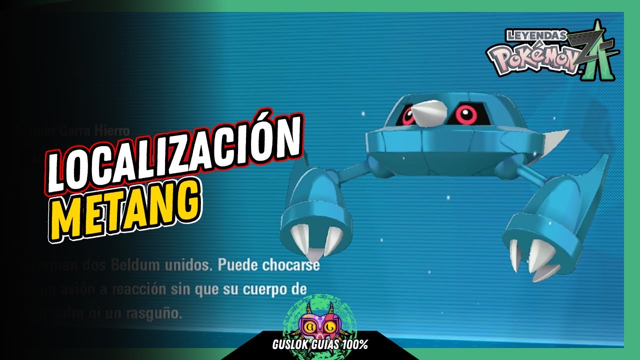 UBICACIÓN de METANG | GUÍA 100% | 💯Leyendas Pokemon: Z-A🏆 UBICACIÓN de METANG | GUÍA 100% | 💯Leyendas Pokemon: Z-A🏆