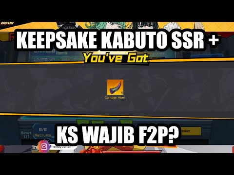 GACHA KEEPSAKE KABUTO SSR + & MENABUNG UNTUK KEEPSAKE METAL BAT BULDEP! ONE PUNCH MAN THE STRONGEST