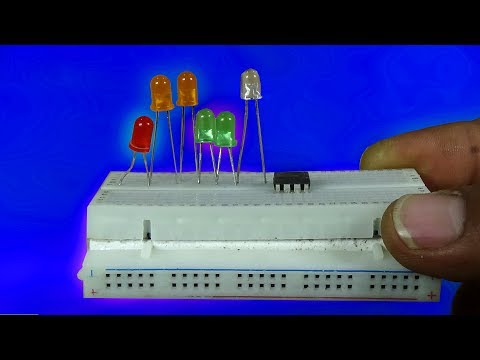 How to use Breadboard, breadboard working principle home tutorial Video