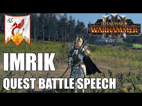 Imrik Quest Battle Speech