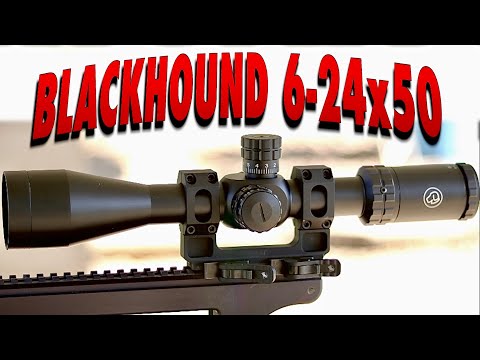 Blackhound Optics 6-24x50 FFP MOA Review