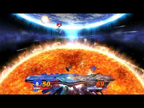 Meteor (Sonic) vs SeagullJoe (Diddy Kong)