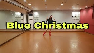 Blue Christmas Line Dance (Improver)-윤은희(Eun Hee Yoon) December 2018