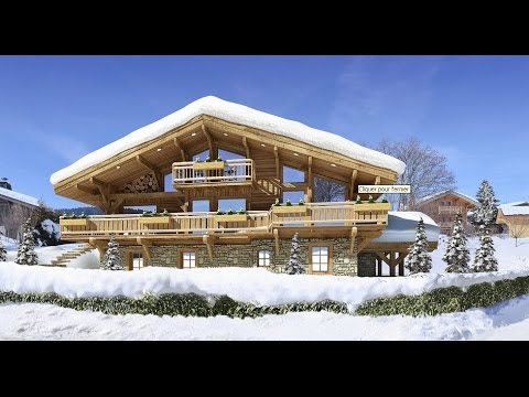 Le chalet "La Blanche" à Megève, Animation 3D, 4D Univers