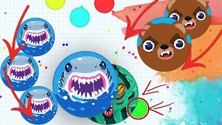 First EVER CORNER POPSPLIT! Agar.io - DOUBLE WALLBANG POPSPLIT // Agario Tricks (Amazing Highlights)