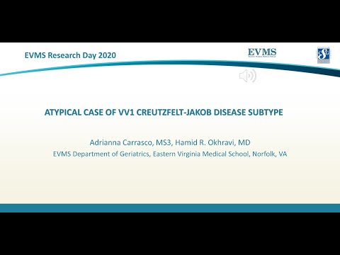 Thumbnail image of video presentation for Atypical Case of VV1 Creutzfelt-Jakob Disease Subtype