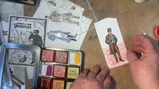 Craft With Me - Creating a Masculine Card, Scrapbook Page & Tag