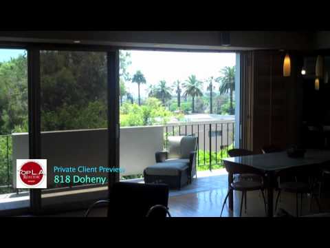 Private Preview of 818 Doheny Apartment