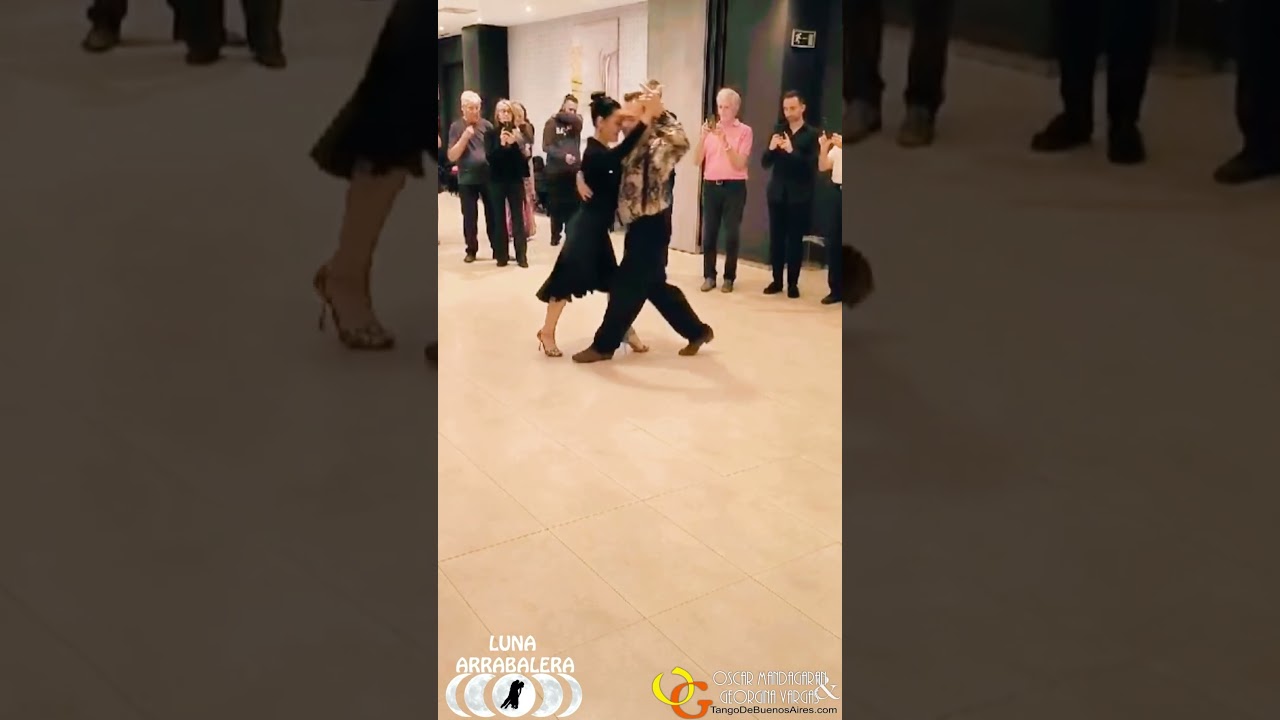 Georgina Vargas Oscar Mandagaran #milonga #milonguero  #milongalesson
