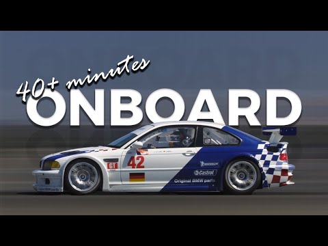Mix of EVERY M3 GTR Onboard | 2001 American Le Mans Series