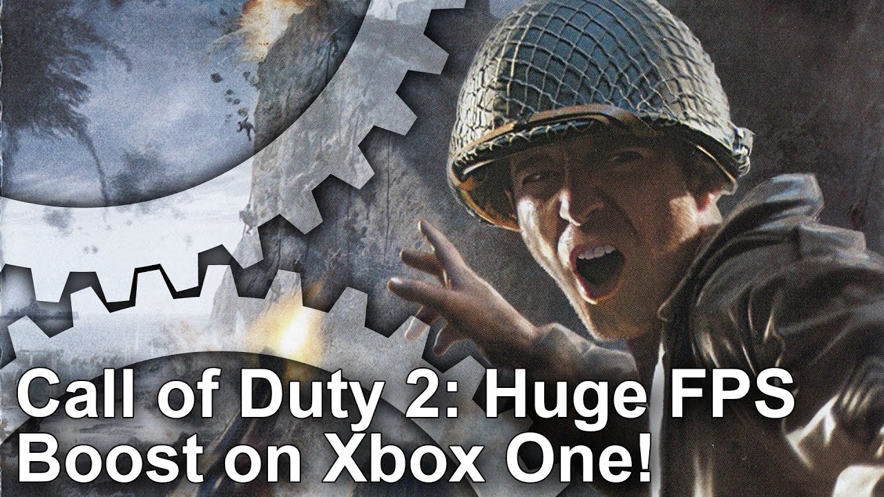 Call of Duty 2: Xbox One vs Xbox 360 Gameplay Frame-Rate Test - YouTube