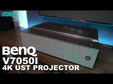 BENQ V7050i 4K Ultra Short Throw Laser Projector Unboxing