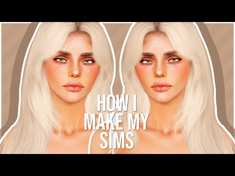 How I Make My Sims 💗// The Sims 3 + Download