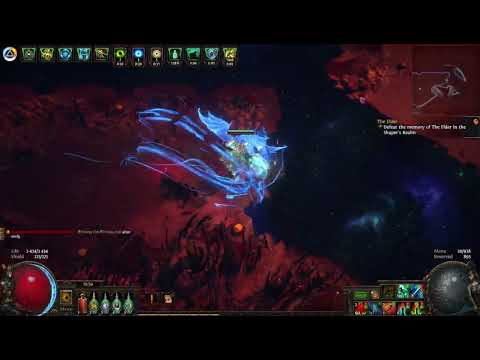 3.21 Frost Blades Trickster with returning projectiles (vengeant cascade) - Shaper Kill