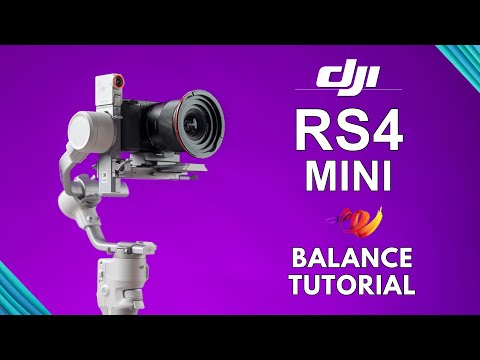 How to correctly balance your DJI RS4 Mini TUTORIAL:  Easy step by step guide