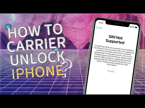 Carrier Unlock Iphone Xda