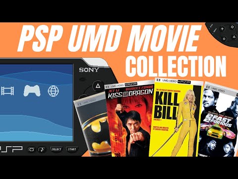 My PSP UMD Movie Collection