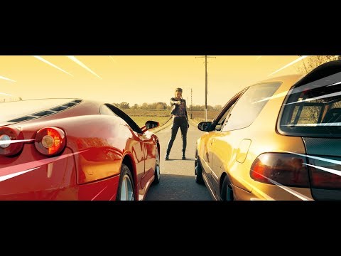 Il parie sa femme sur un départ arrêté Ferrari vs Honda #Pepone