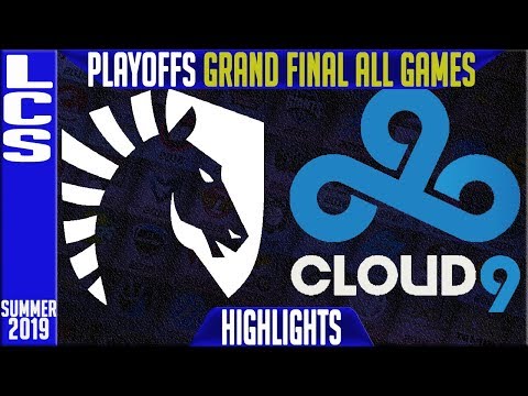 TL vs C9 Highlights ALL GAMES | LCS Summer 2019 Playoffs Grand Final | Team Liquid vs Cloud9