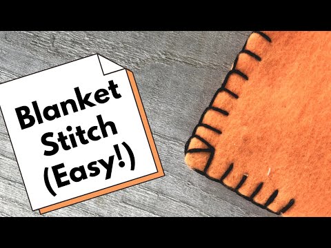 Master the Blanket Stitch: Step-by-Step Tutorial for Perfect Finishing!
