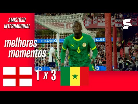 Gols e lances de Inglaterra x Senegal