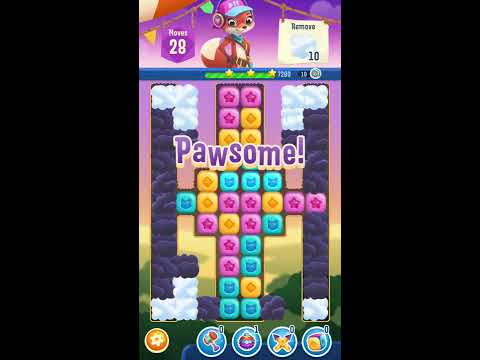 Pet Rescue Puzzle Saga Level 741 3 stars