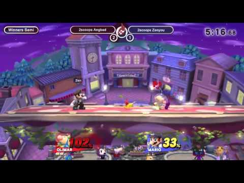 Fall into Smash #1  Winners Semi 2scoops Angbad vs 2scoops Zenyou