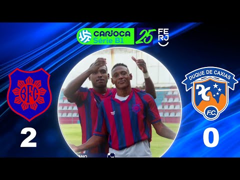CARIOCA SÉRIE B1 PROF. (2025) - SEMIFINAL - JOGO VOLTA - BONSUCESSO 2X0 DUQUE DE CAXIAS
