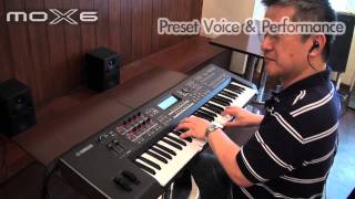 Yamaha MOX6 Demo 1/2 : Voice & Performance