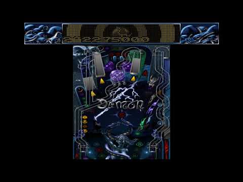 Spooky Video Games Slam Tilt Pinball Night of the Demon 1997