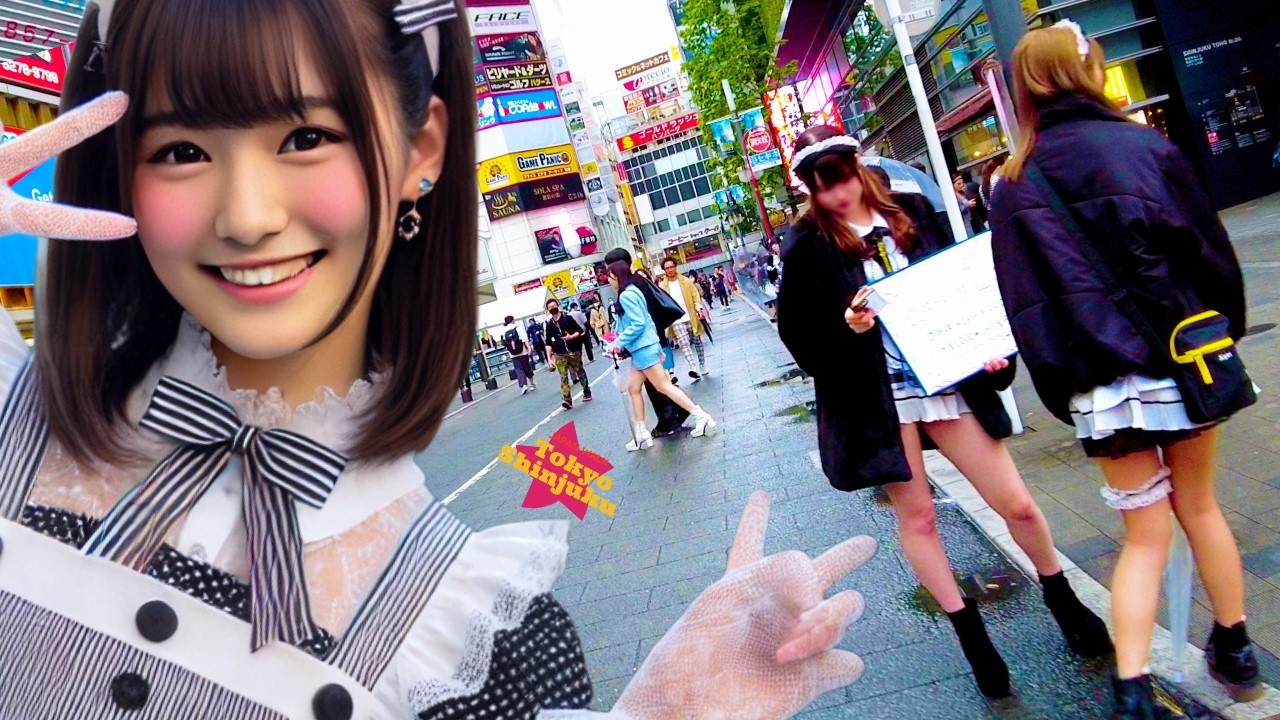Tokyo Shinjuku 👍 Sushi Town 💖 4K Nonstop 1 Hour