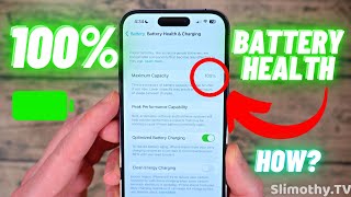 How to Keep iPhone Battery Health at 100% 🔋