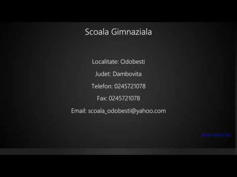 Scoala Gimnaziala Odobesti