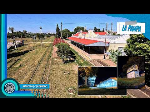 🚇F.C.D.F.S. | Noche & Dia - Estación General Pico - La Pampa ⭕ Modo RELAX [image & sound] [4K] [ARG]