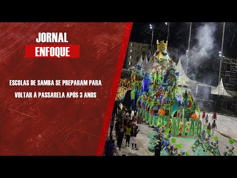 Escolas de samba se preparam para voltar à passarela após 3 anos